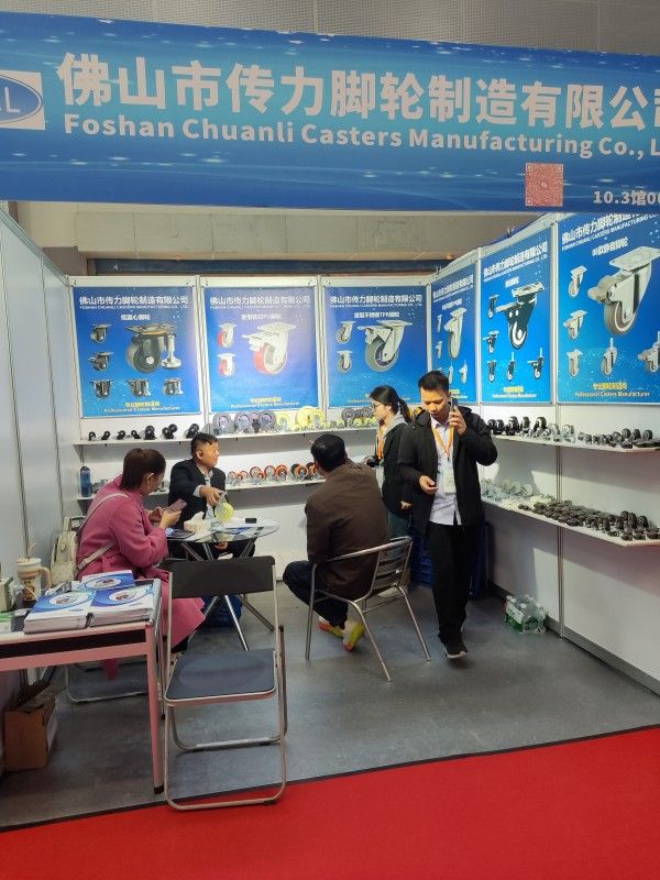 CMCL Casters يضيء في معدات ومعرض فندق Guangzhou 2024: عرض الابتكار وتقوية الشراكات