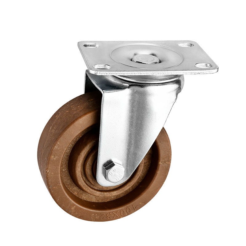 Medium Duty Casters High Temperature Brown
