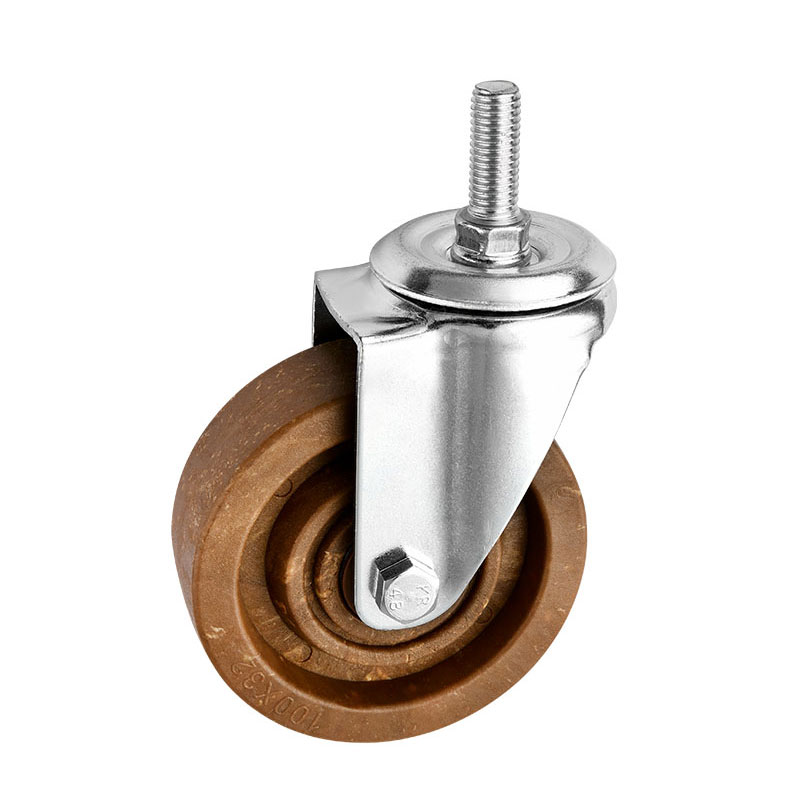 Medium Duty Casters High Temperature Brown